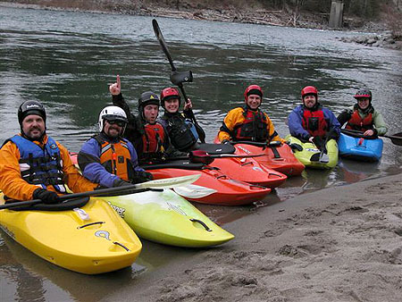 Whitewater Kayaking Class