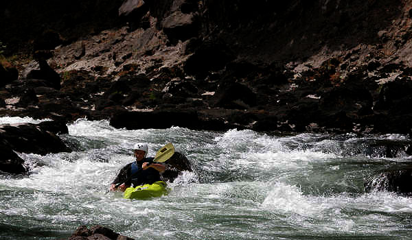 Finally real whitewater kayaking